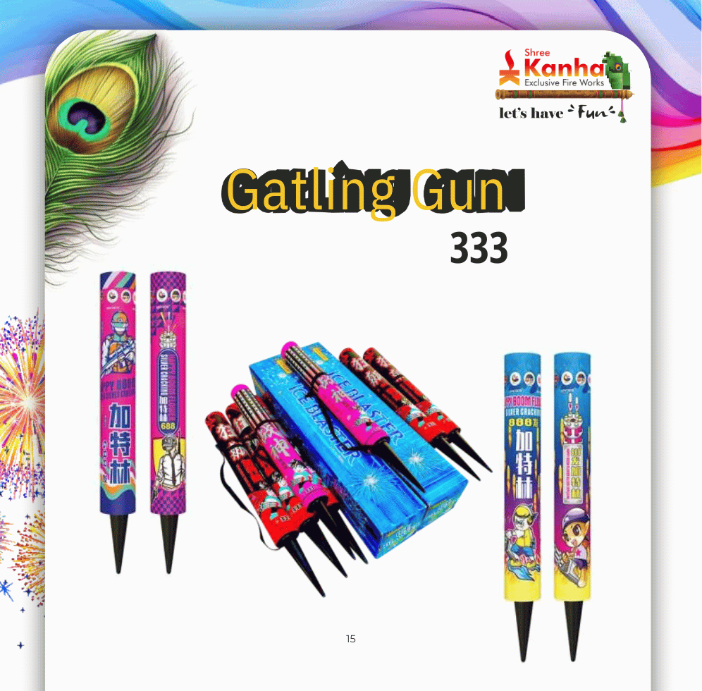 Gatling Gun Shot Firecracker Set 333 – Buy Firecrackers Online